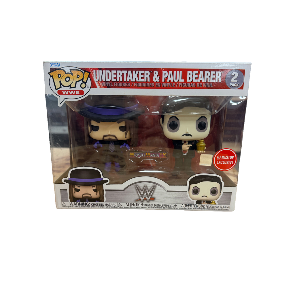 Funko Pop: WWE - Undertaker & Paul Bearer Figure 2 Pack