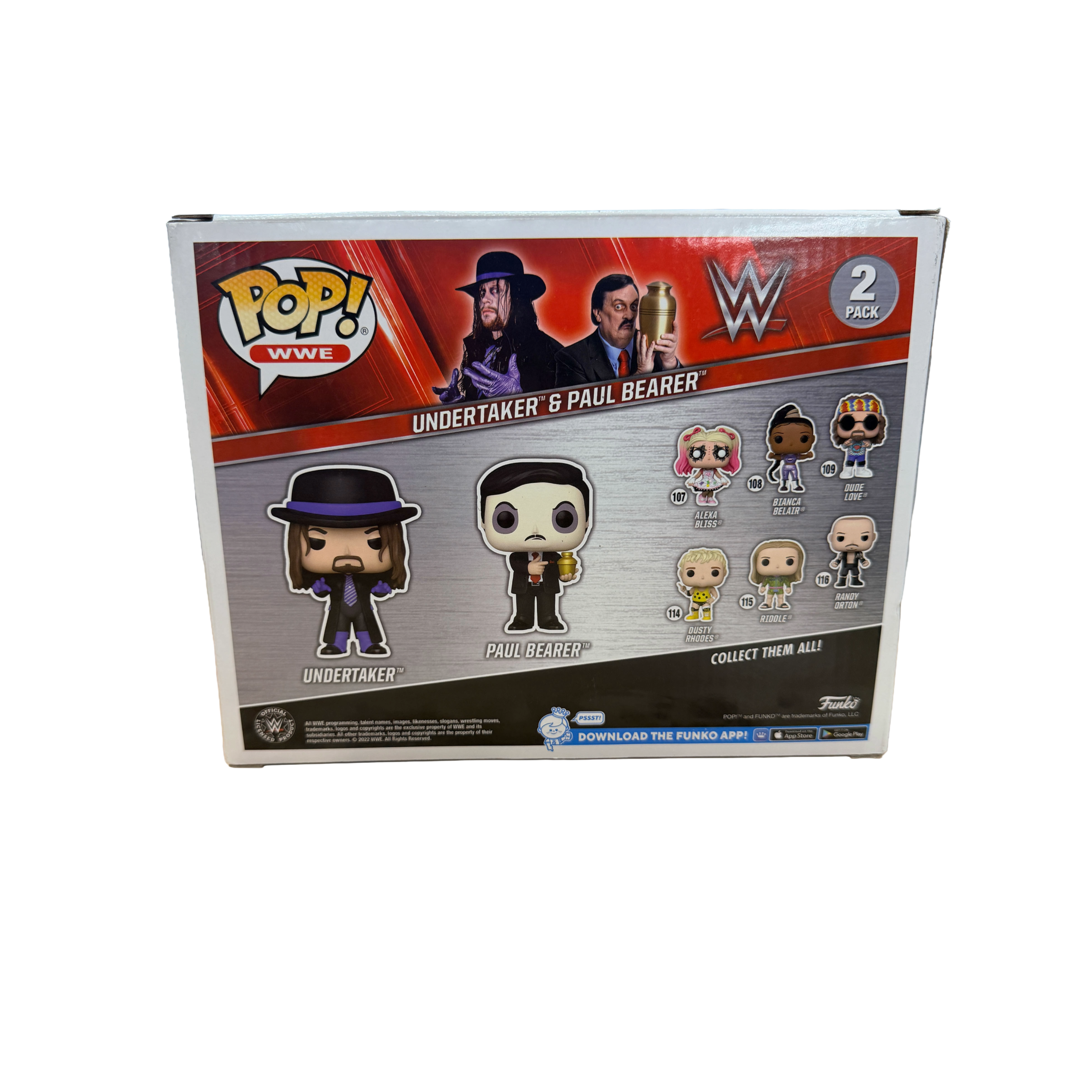 Funko Pop: WWE - Undertaker & Paul Bearer Figure 2 Pack