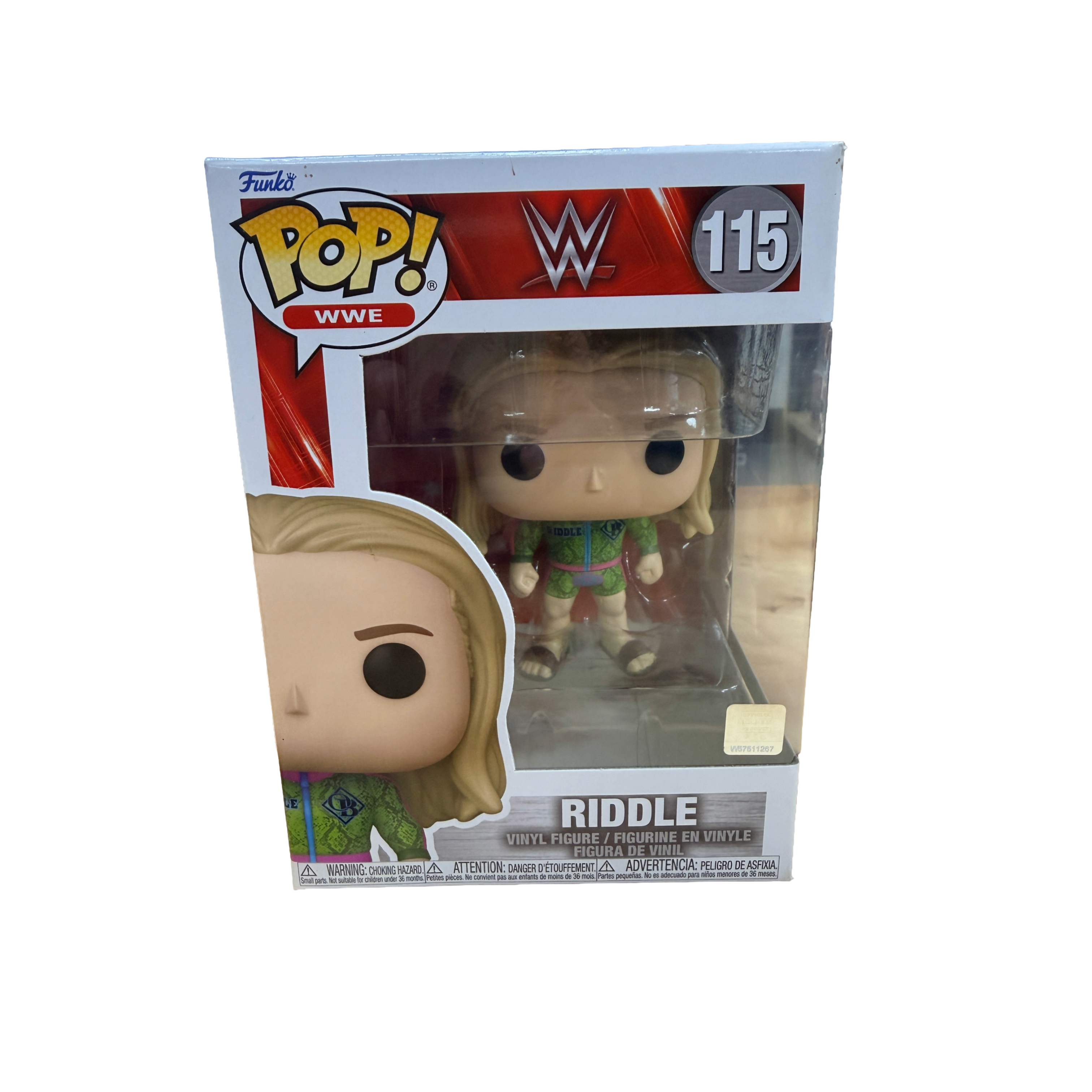 Funko Pop: WWE - Riddle Figure #115