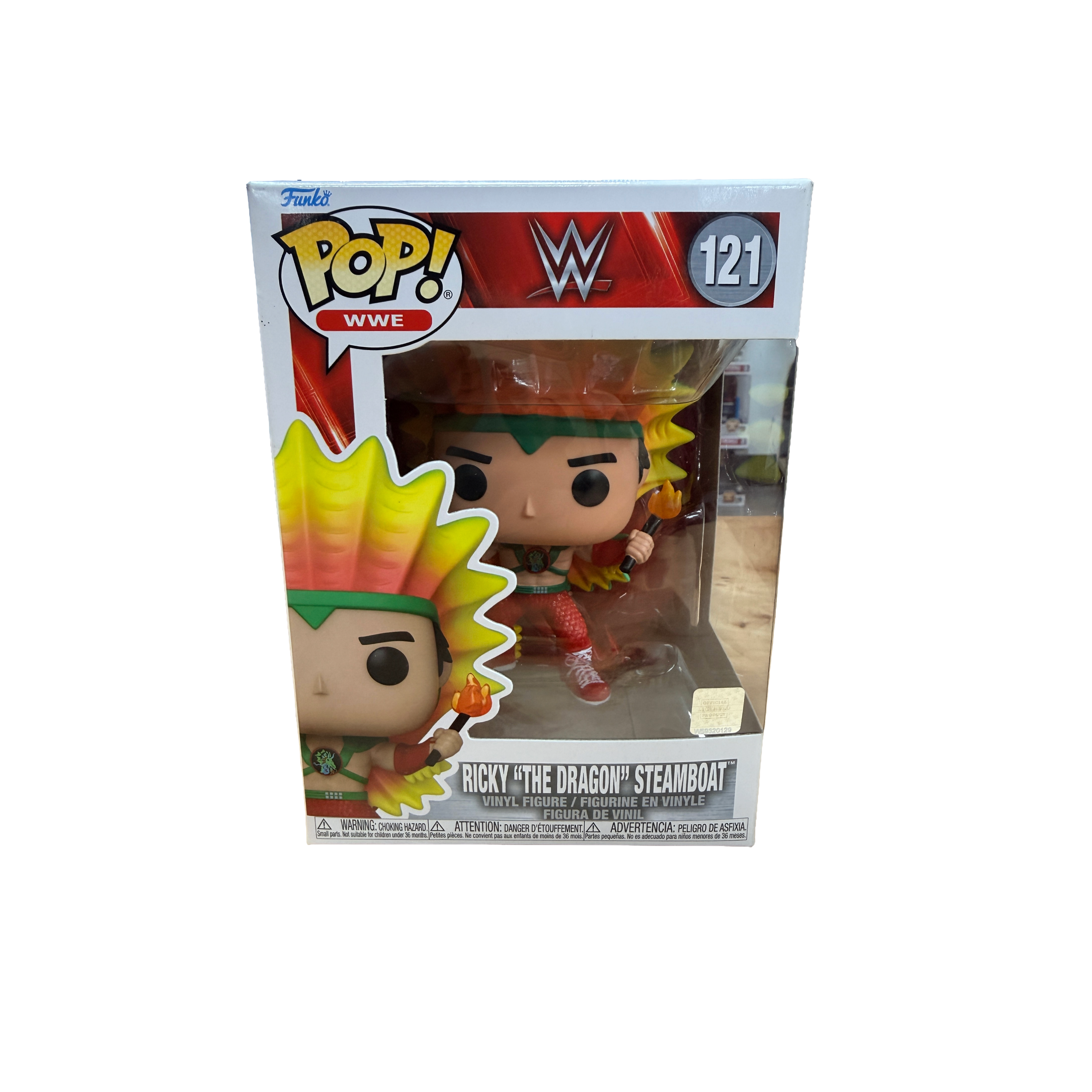 Funko Pop: WWE - Ricky "The Dragon" Steamboat Figure #121