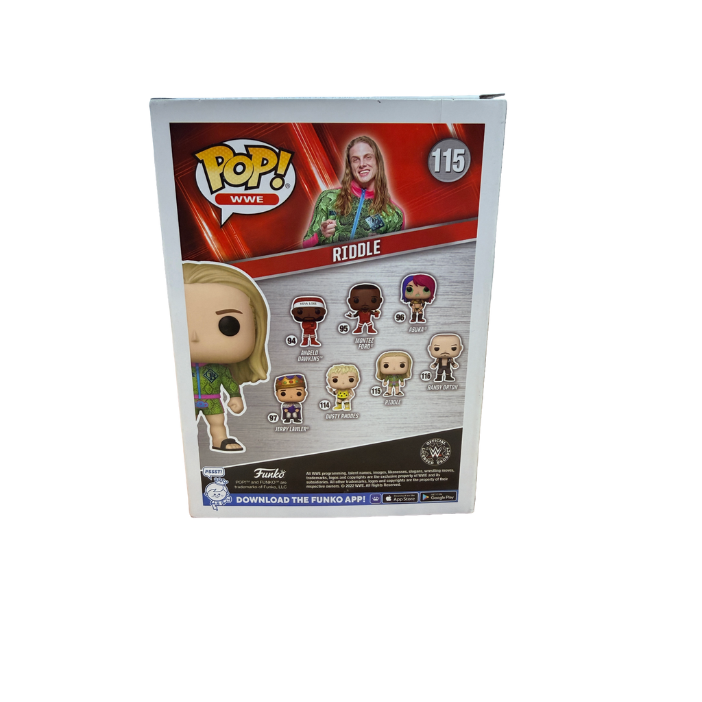 Funko Pop: WWE - Riddle Figure #115