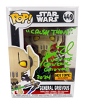 Matthew Wood Signed Funko Pop Hot Topic Exclusive - Star Wars General Grievous #449 (JSA COA)
