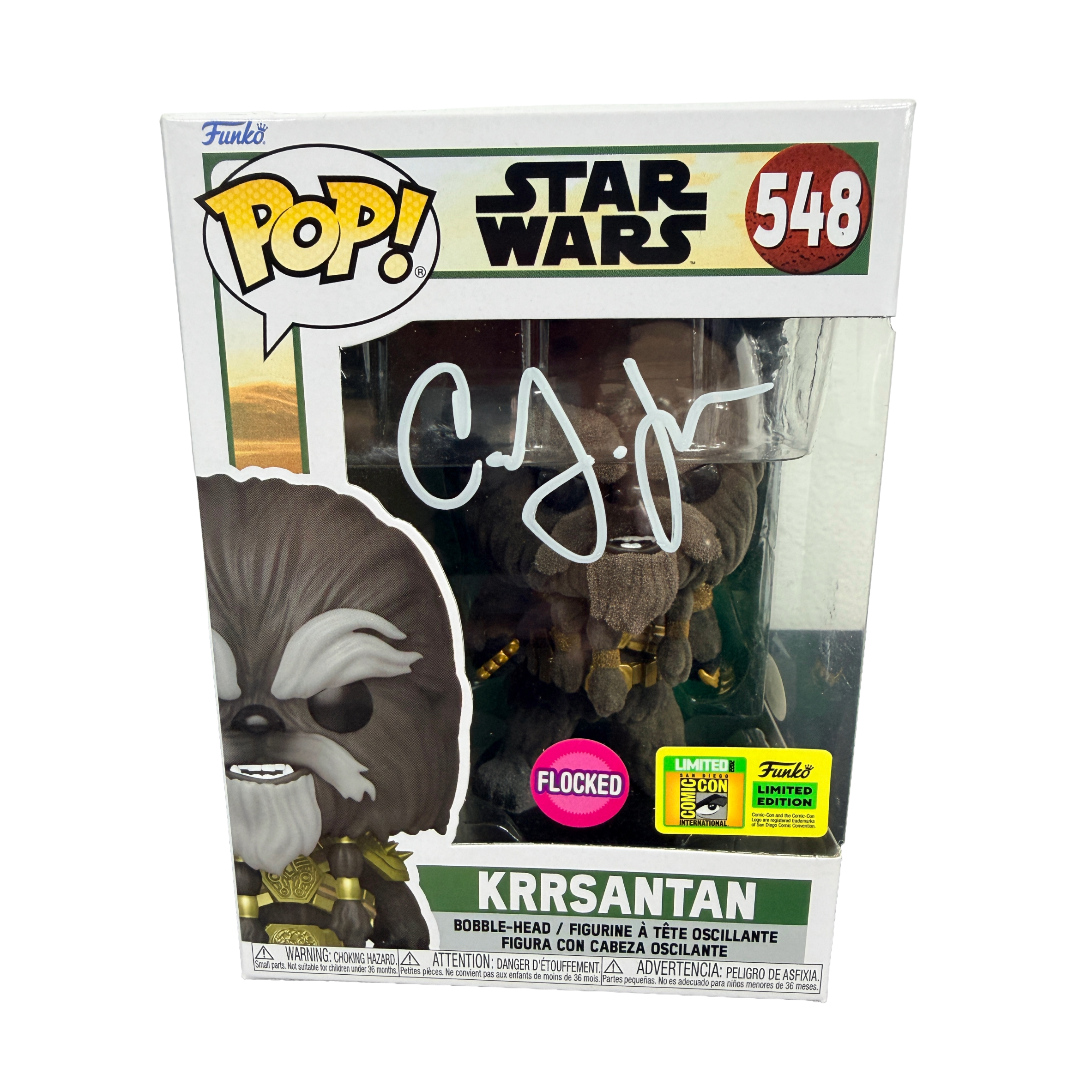 Carey Jones Signed Funko Pop! – Star Wars Krrsantan 2022 San Diego Comic Con Exclusive #548 (JSA COA)