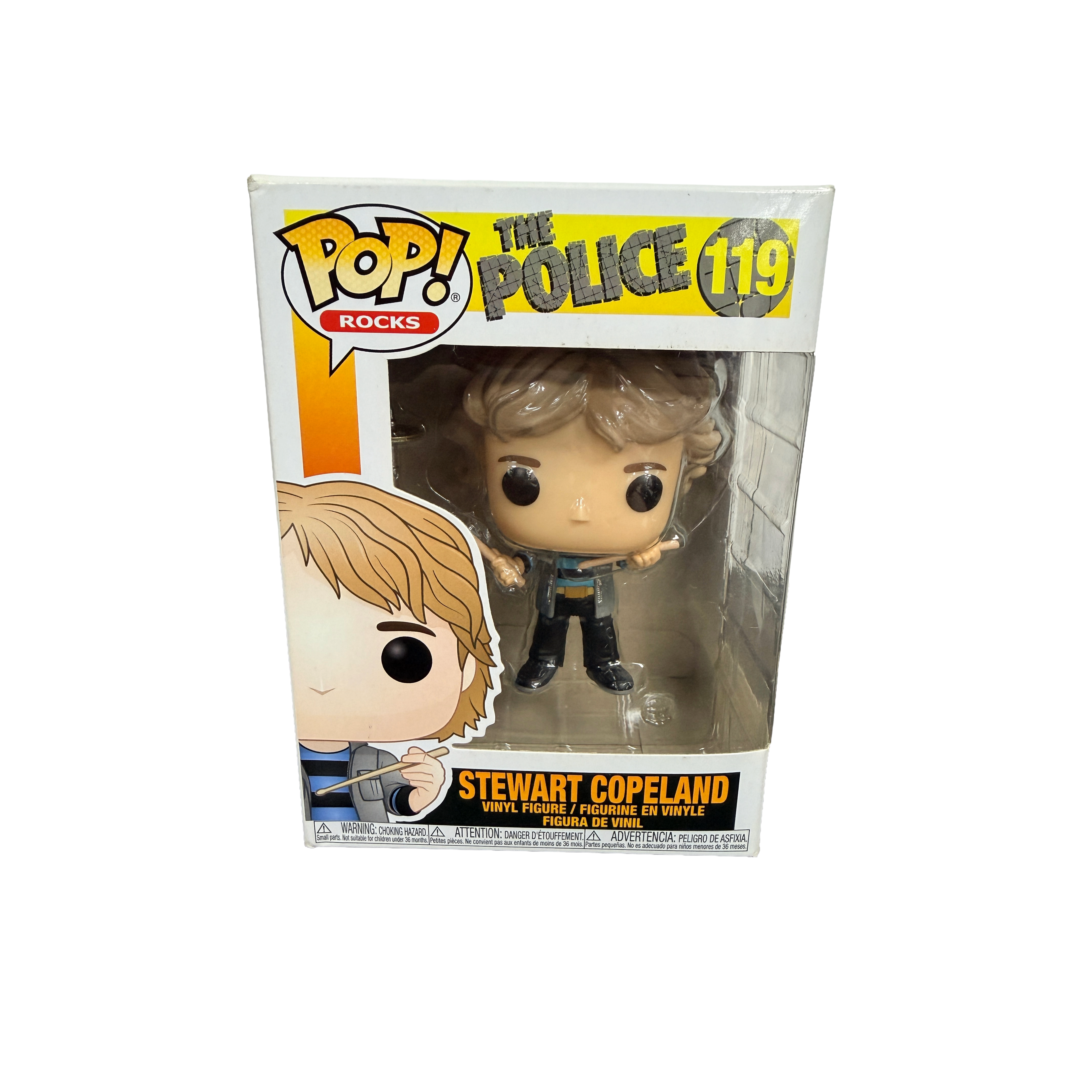 Funko POP: Rocks - The Police - Stewart Copeland #119