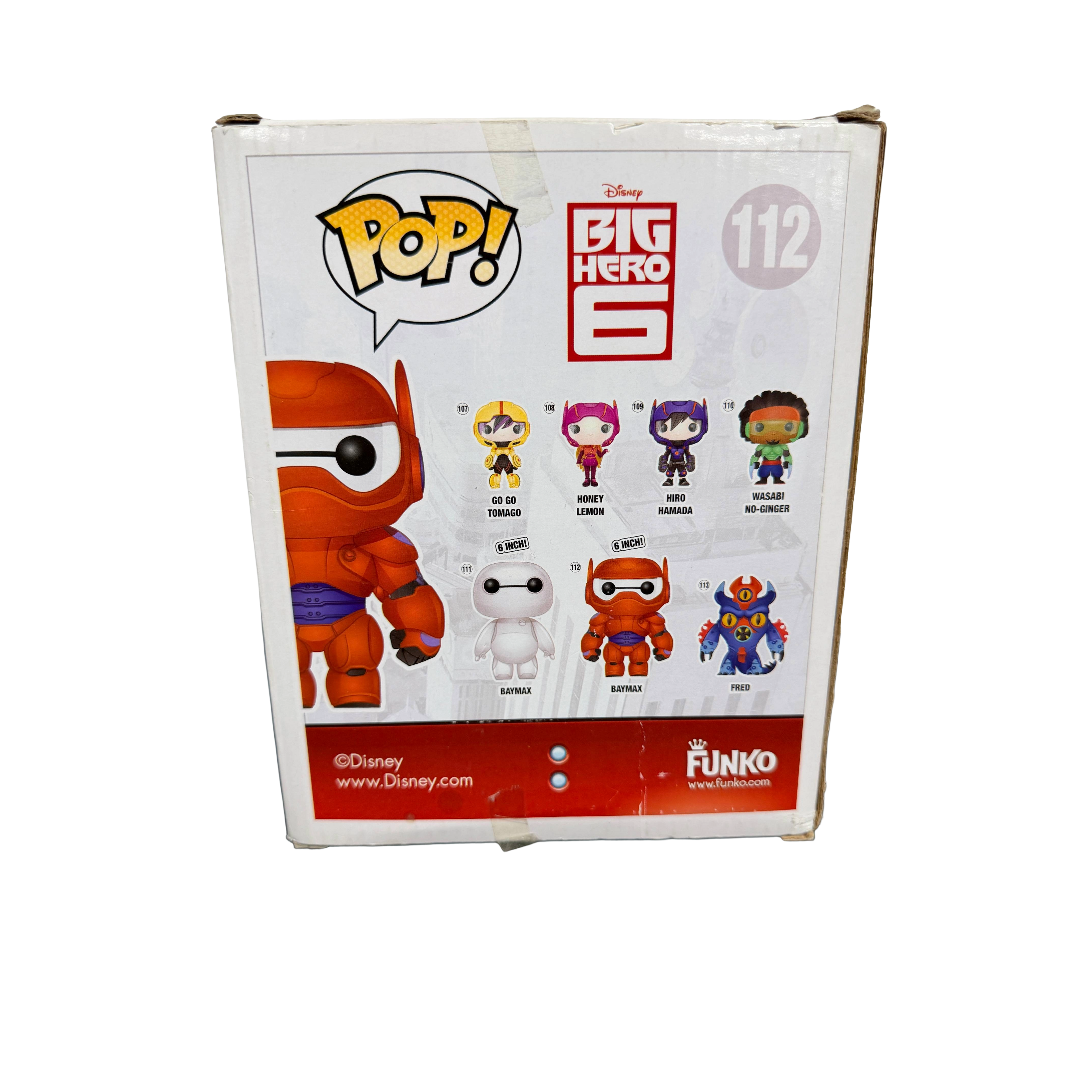 Funko POP: Movie - Big Hero 6 - Baymax Figure #112
