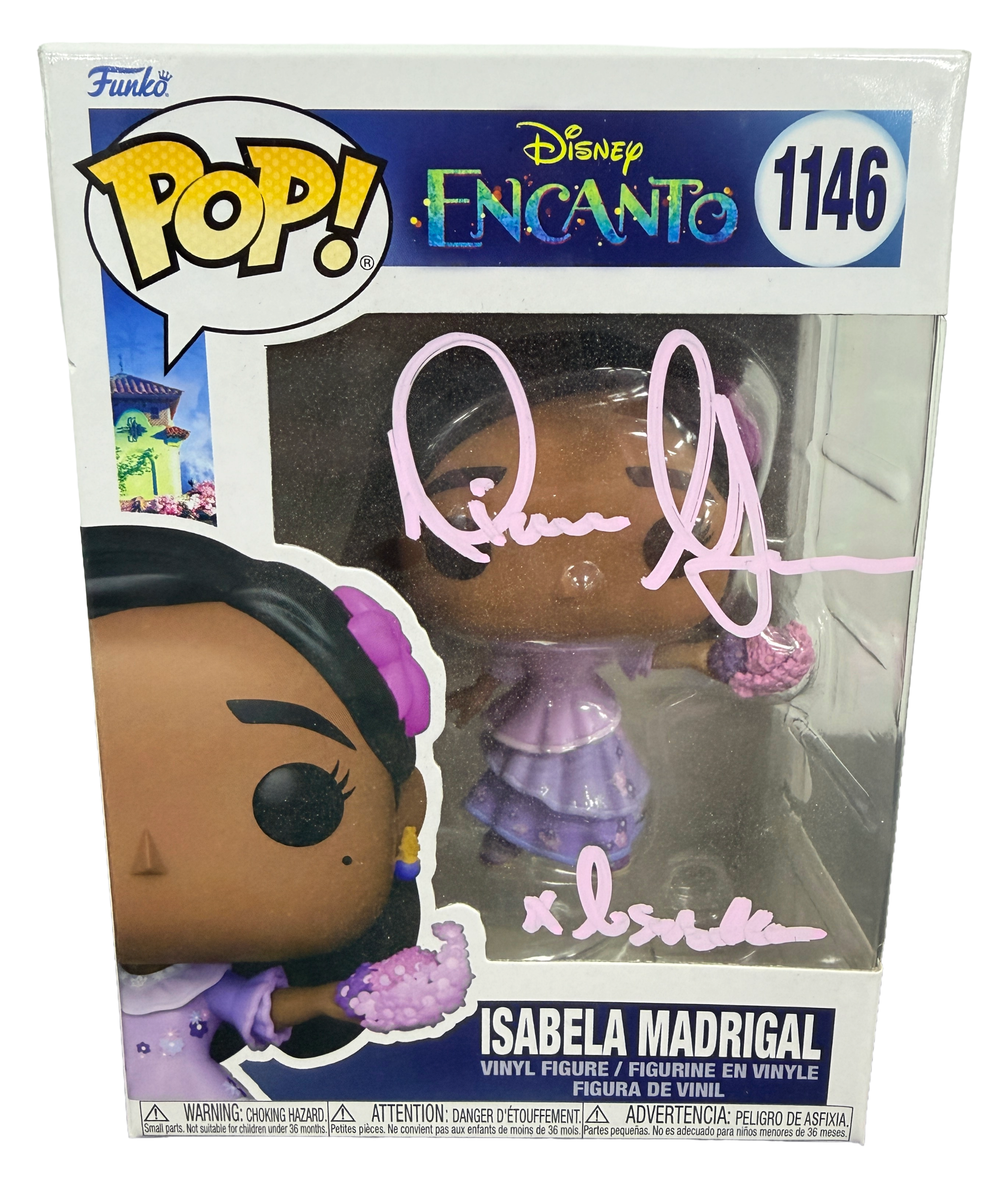 Diane Guerrero Signed Funko Pop! – Encanto Isabel Madrigal #1146 (JSA COA)
