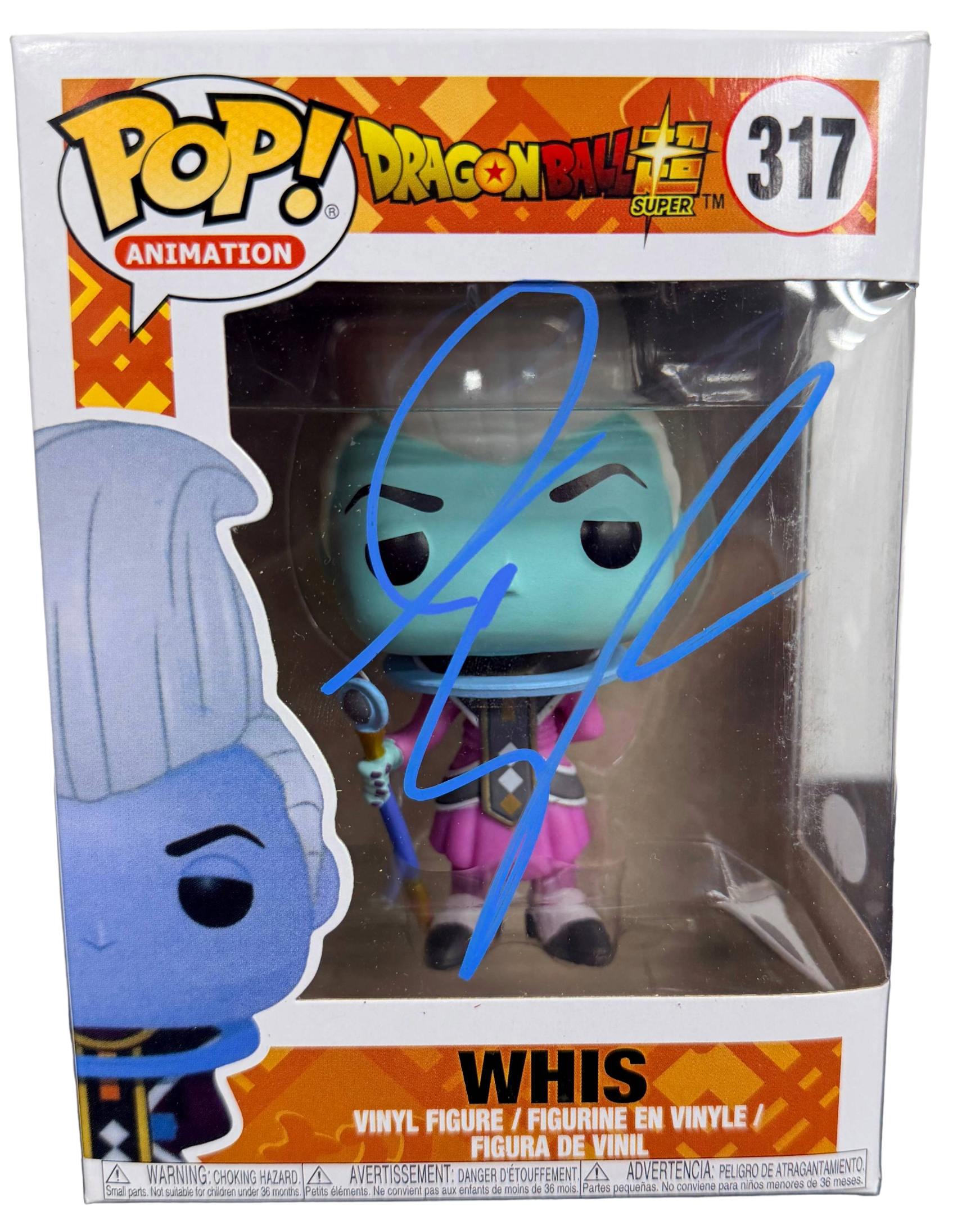 Ian Sinclair Signed Funko Pop! – Dragon Ball Whis #317 (JSA COA)
