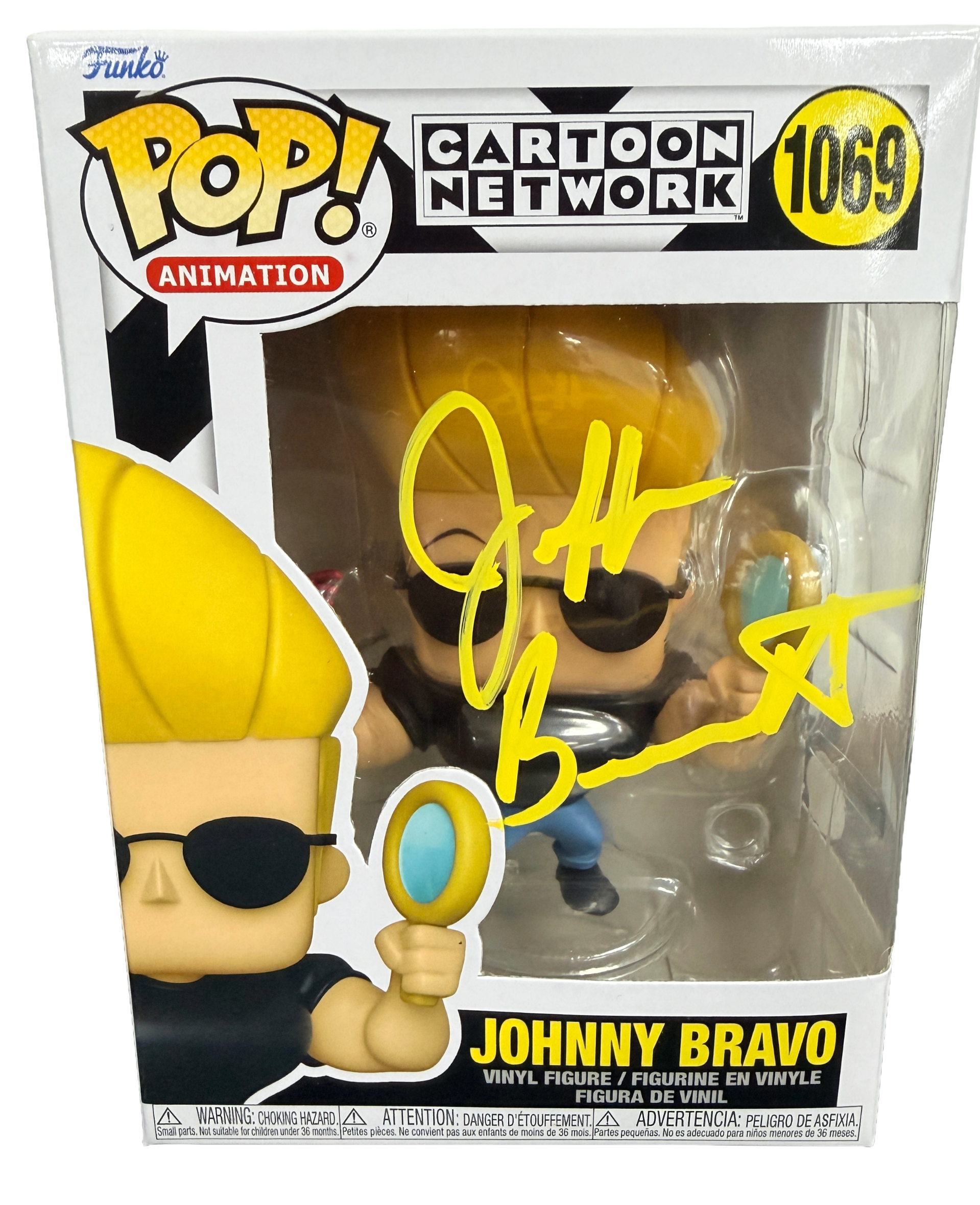 Jeff Bennett Signed Funko Pop! – Johnny Bravo #1069 (JSA COA)