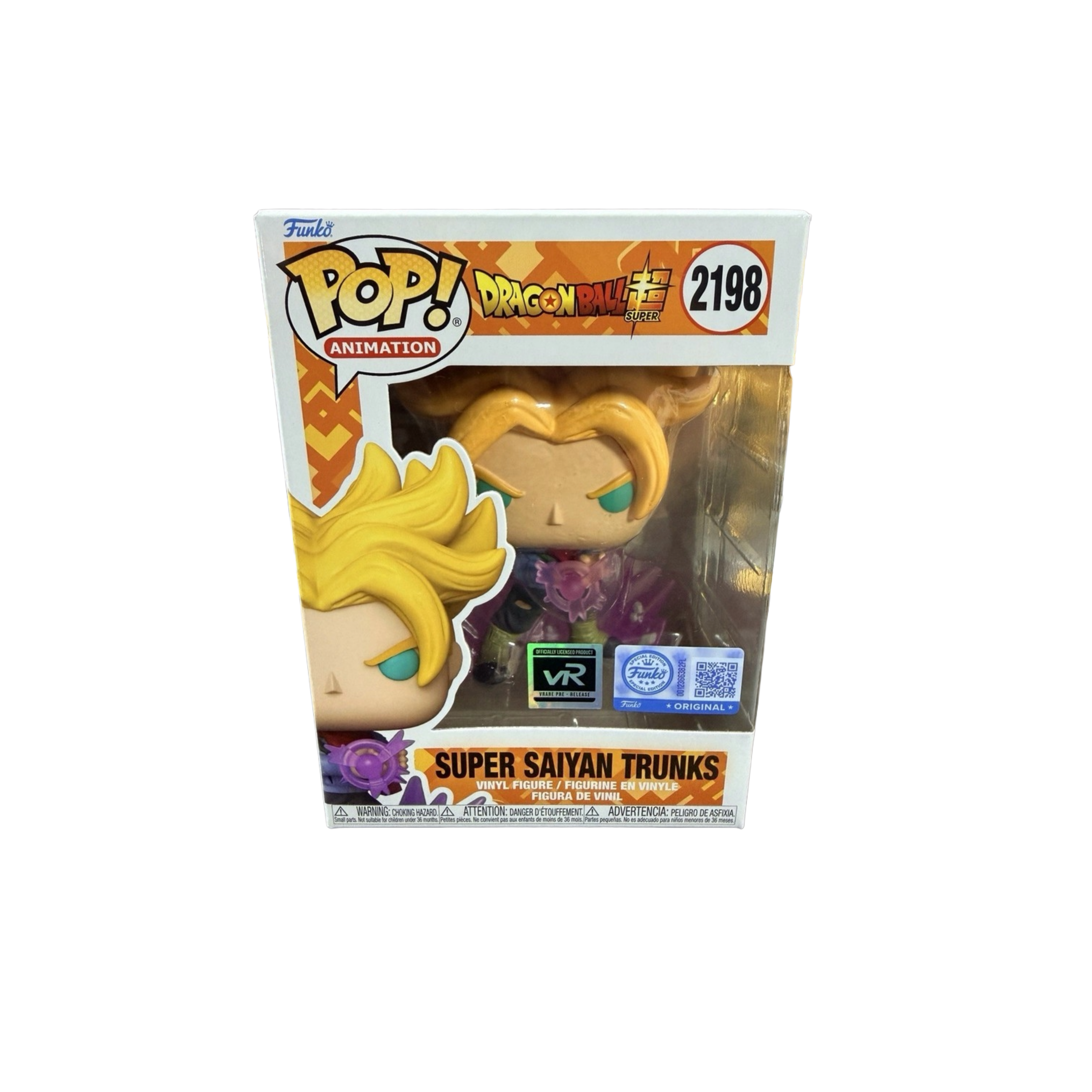 Funko Pop: Anime - Dragon Ball Super- Super Saiyan Trunks Figure #2198