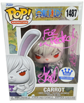 Tia Ballard Signed Funko Pop! – One Piece Carrot #1487 with Sketch (JSA COA)