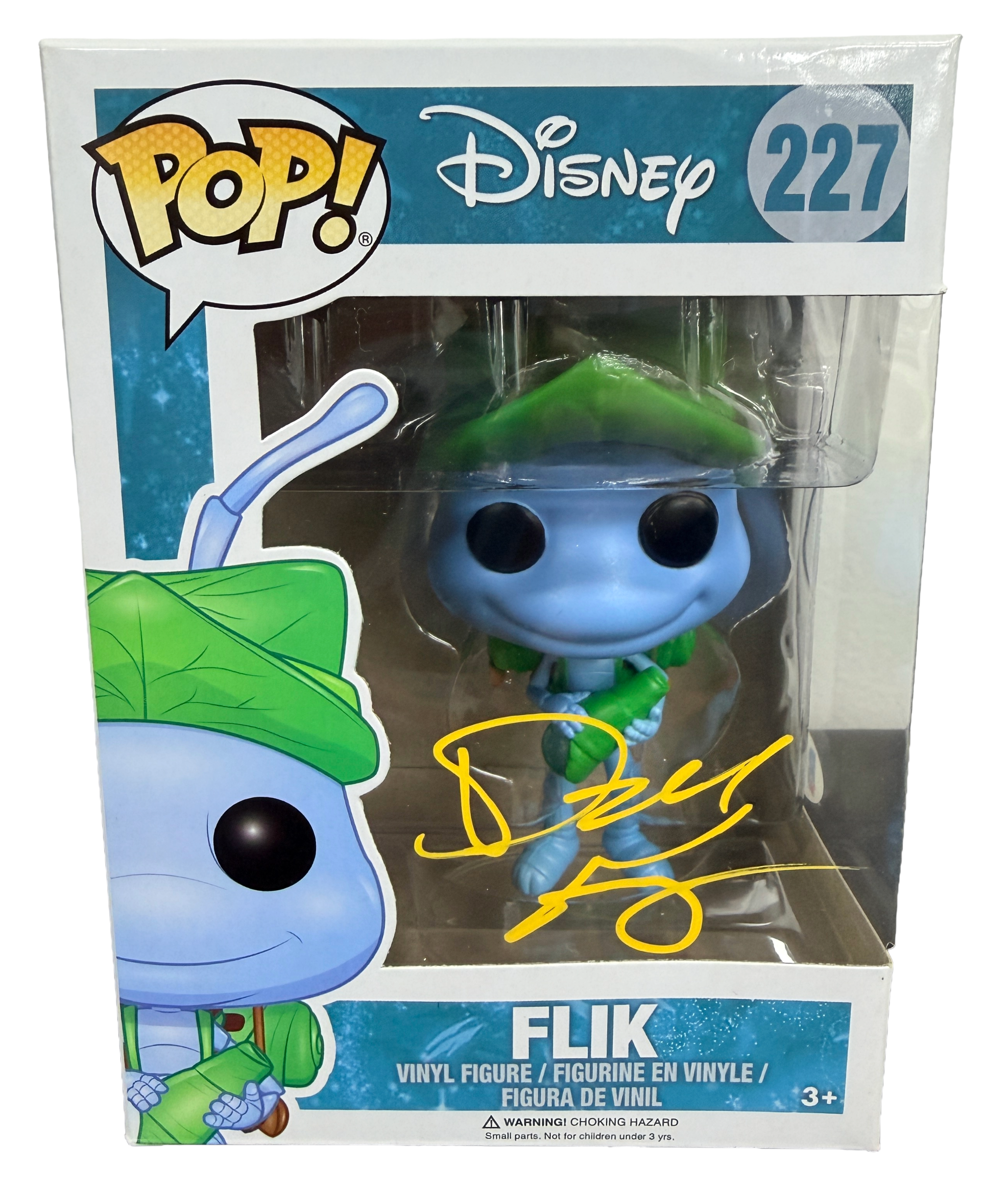 Dave Foley Signed Funko Pop! – A Bug's Life Flik #227 (BAS COA)