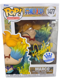 Kyle Phillips Signed Funko Pop! – One Piece Marco #1477 (JSA COA)