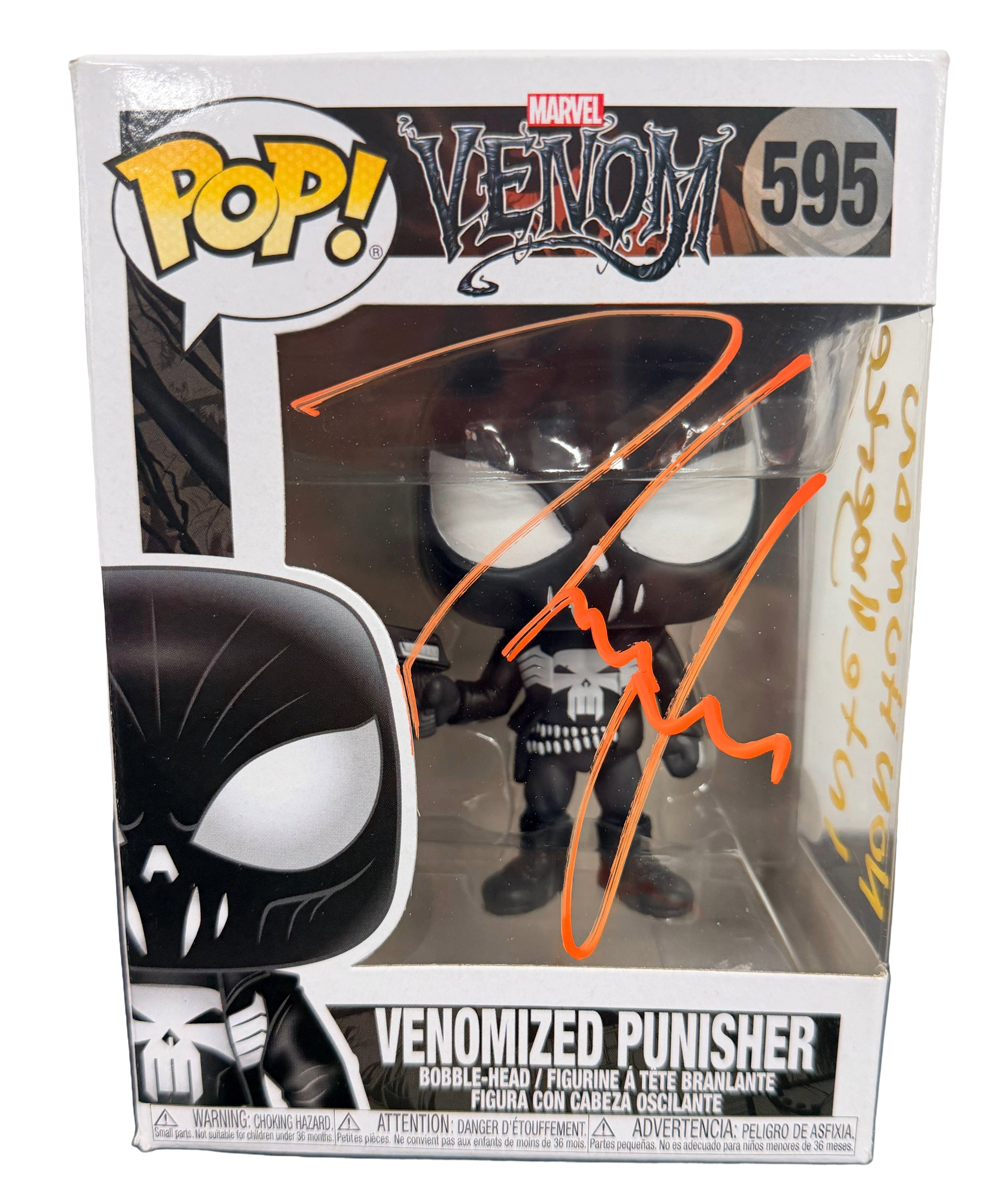 Thomas Jane Signed Funko Pop! – Venom: Venomized Punisher #595 (JSA COA)