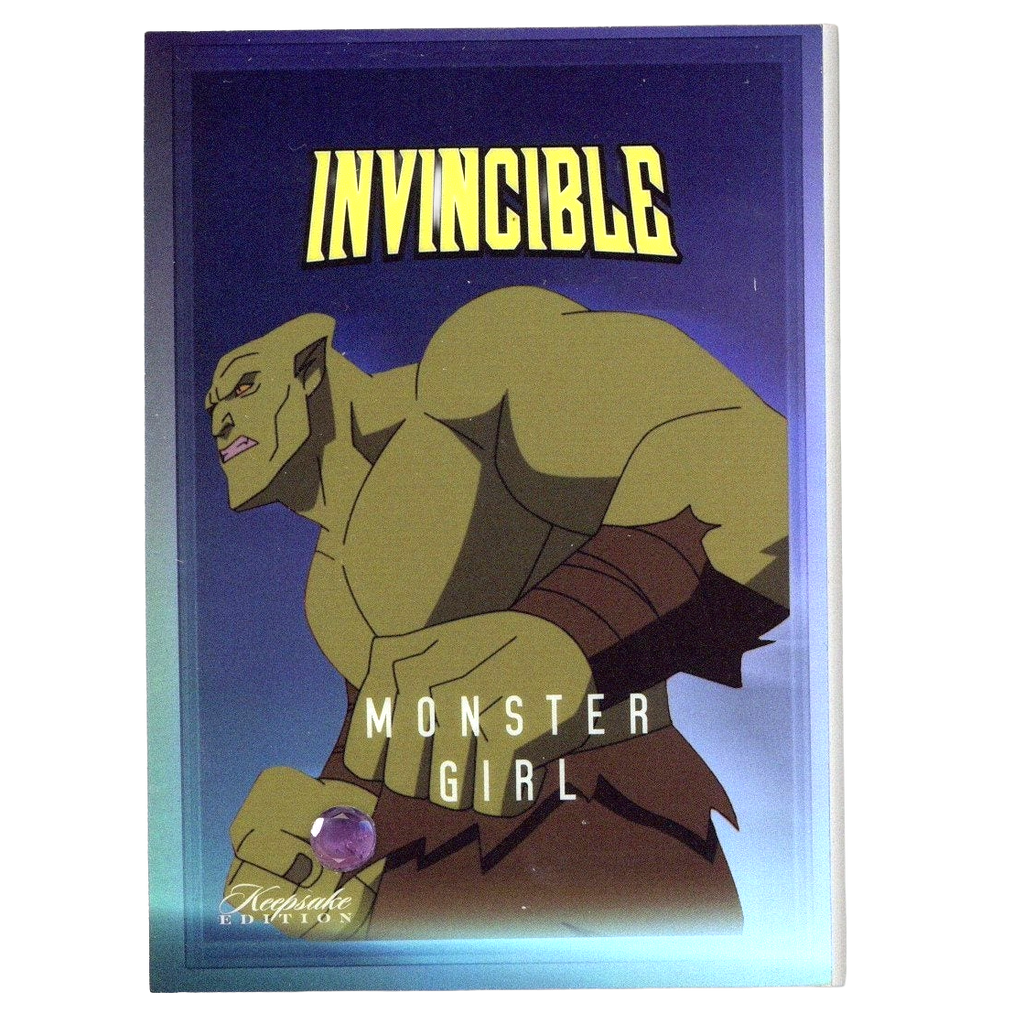 Invincible Monster Girl Keepsake Edition Skybound Power Gem Stone Relic Card 296