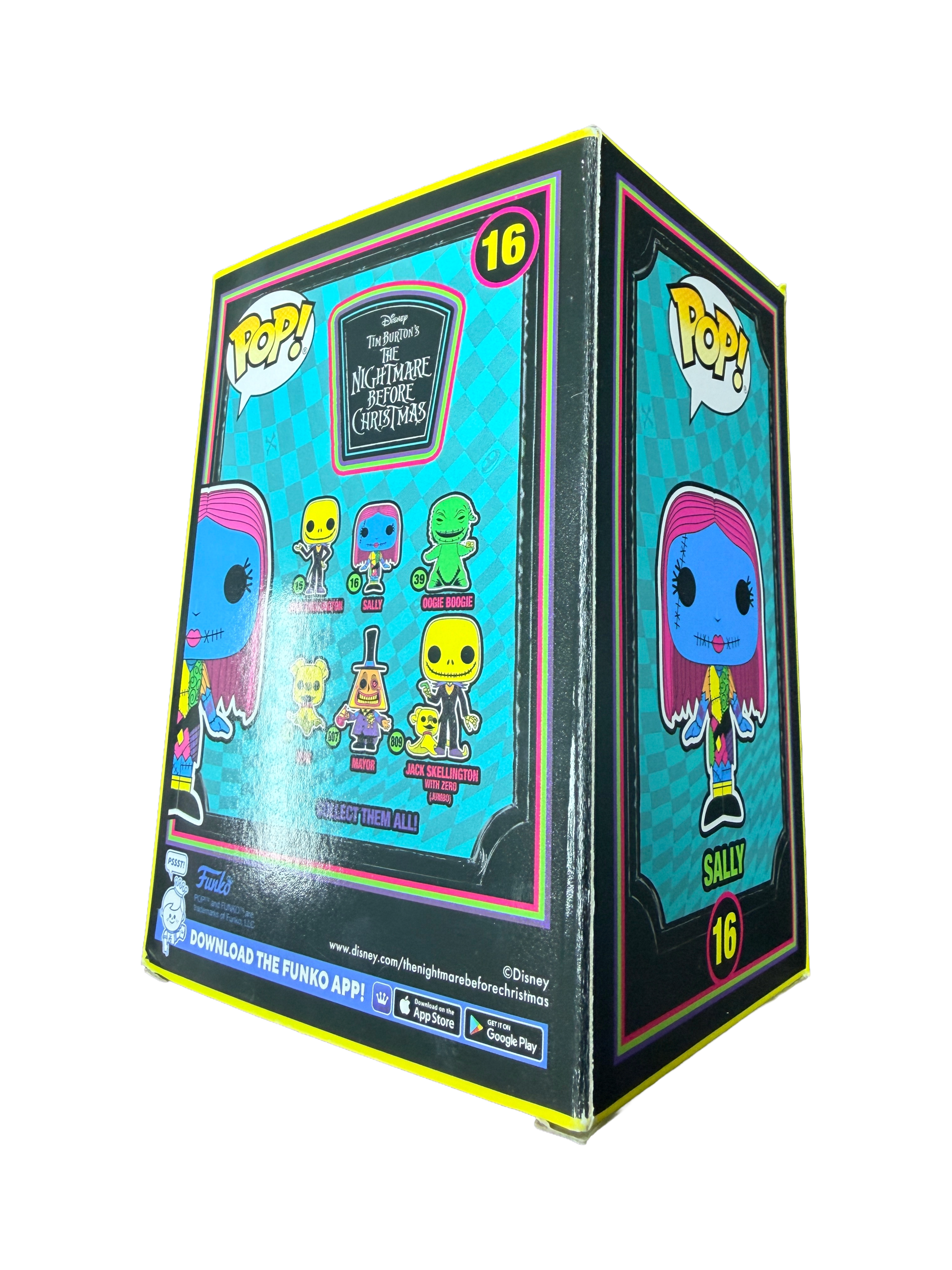 Funko Pop: Disney - The Nightmare Before Christmas - Sally #16 (Black Light)