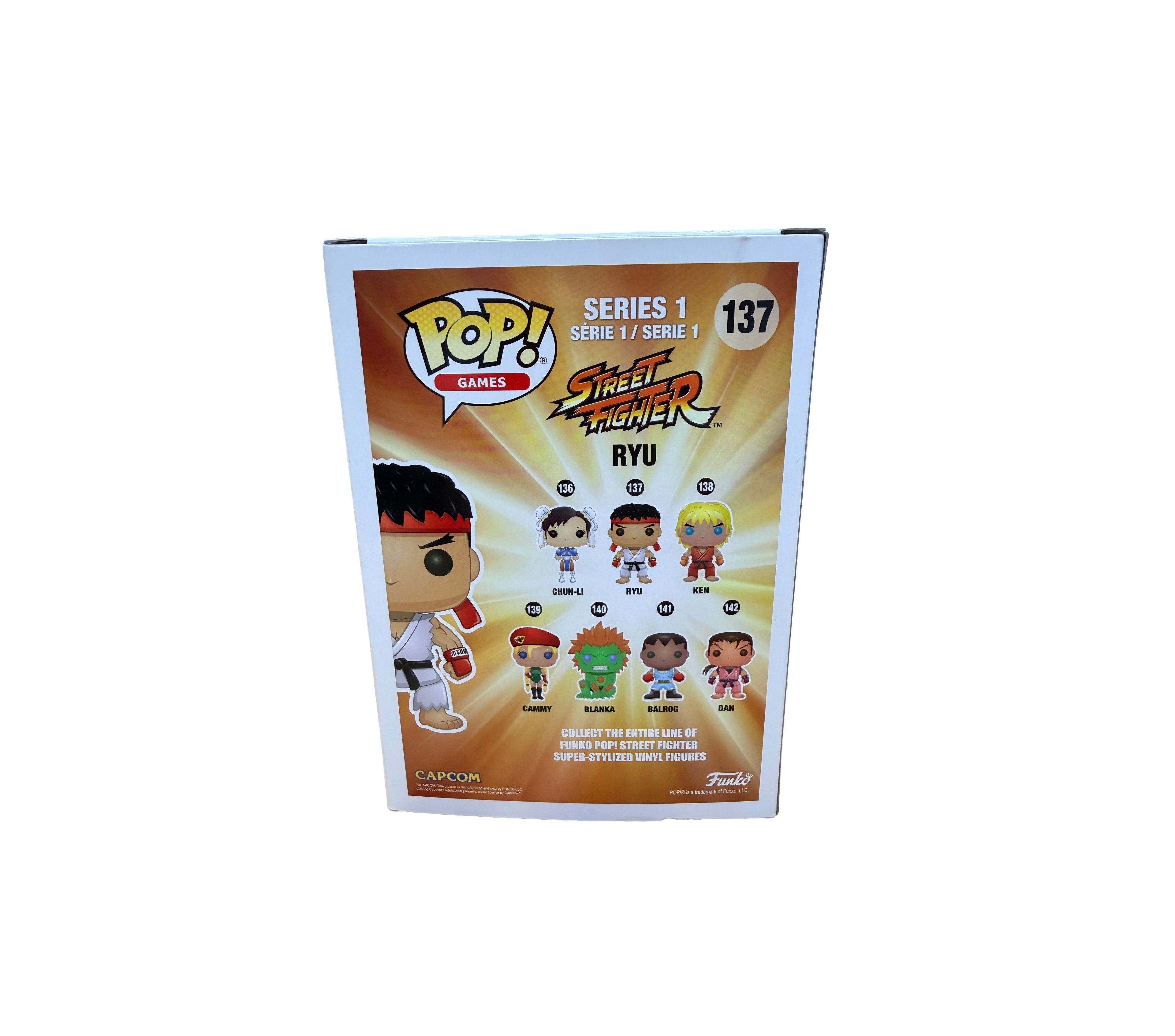 Funko Pop: Games - Street Fighter - Ryu Figure #137