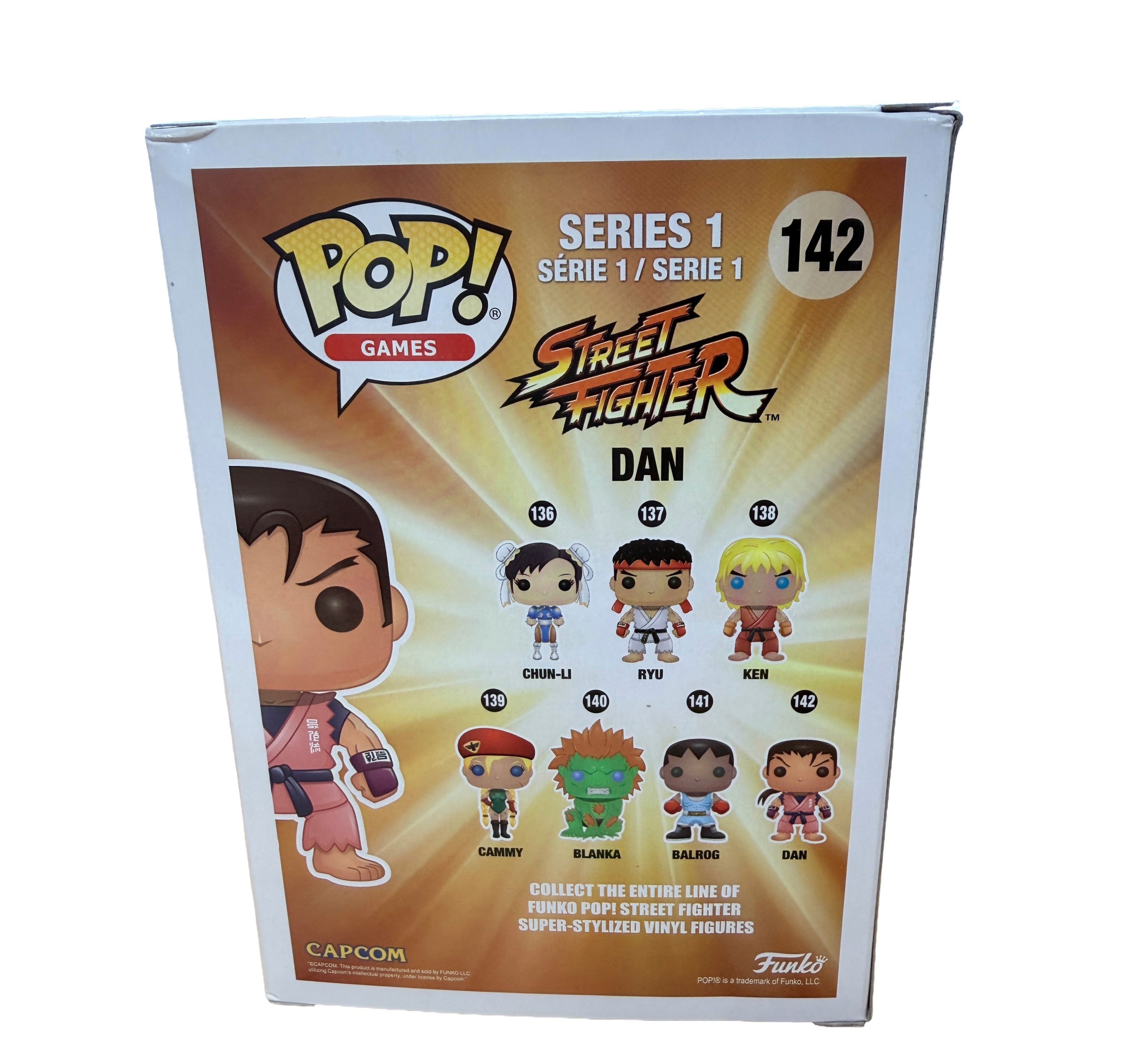 Funko Pop: Games - Street Fighter - Dan Figure #142