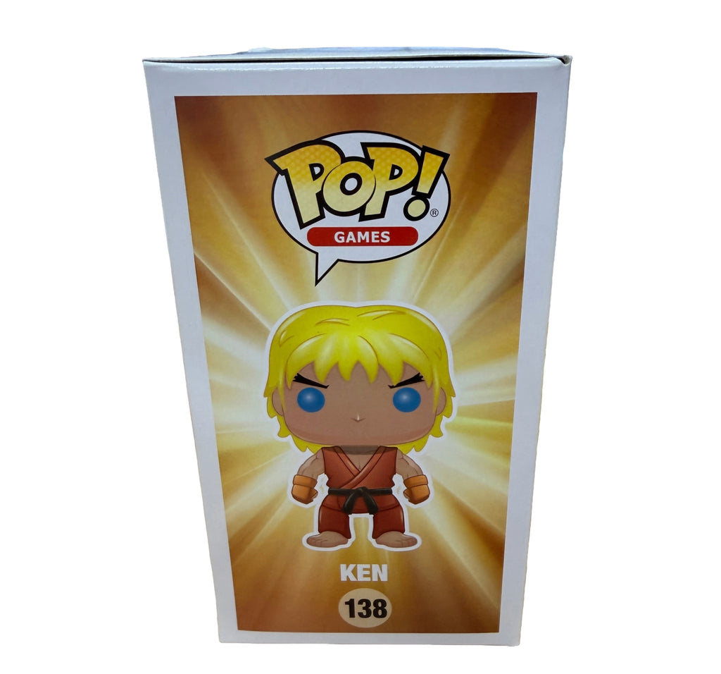 Funko Pop: Games - Street Fighter - Ken Figure #138