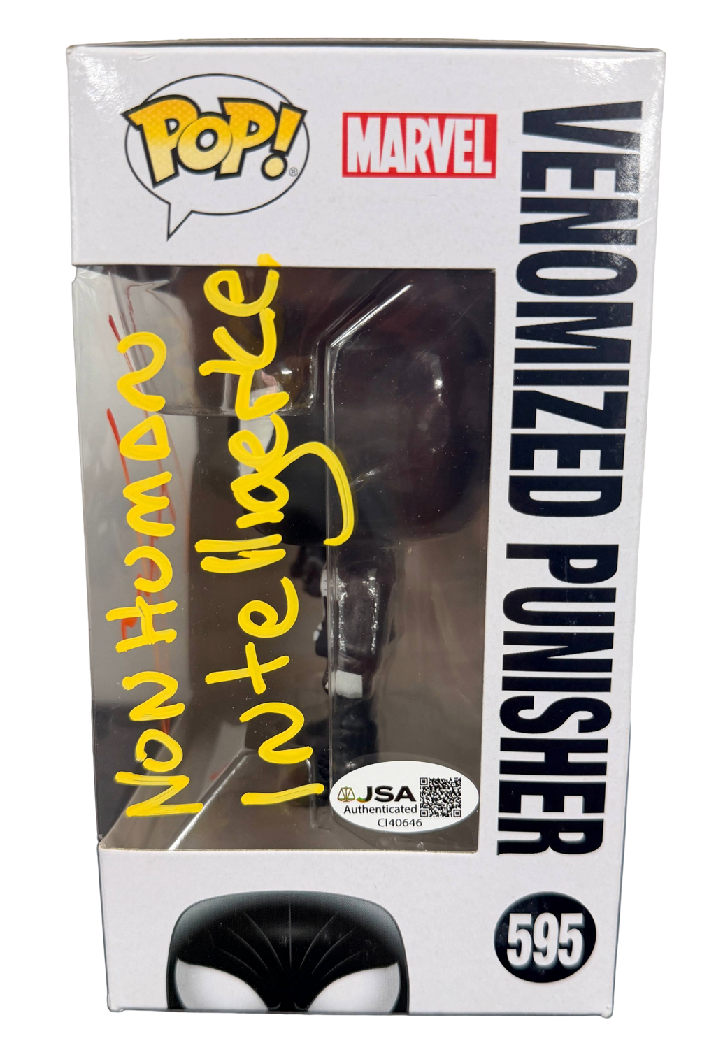 Thomas Jane Signed Funko Pop! – Venom: Venomized Punisher #595 (JSA COA)