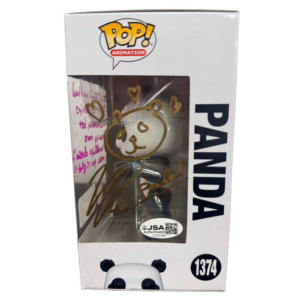 Matthew David Rudd Signed Funko Pop! – Jujutsu Kaisen Panda with Sketch #1374 Entertainment Exclusive  (JSA COA)