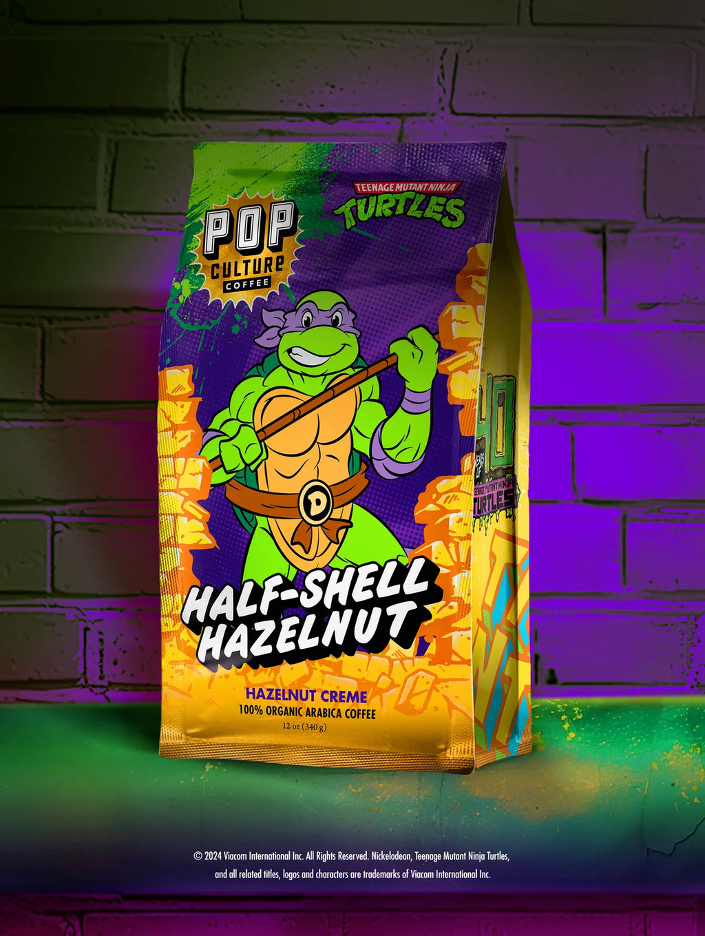 Teenage Mutant Ninja Turtles | Half-Shell Hazelnut & Crème Coffee (Whole Bean Coffee)