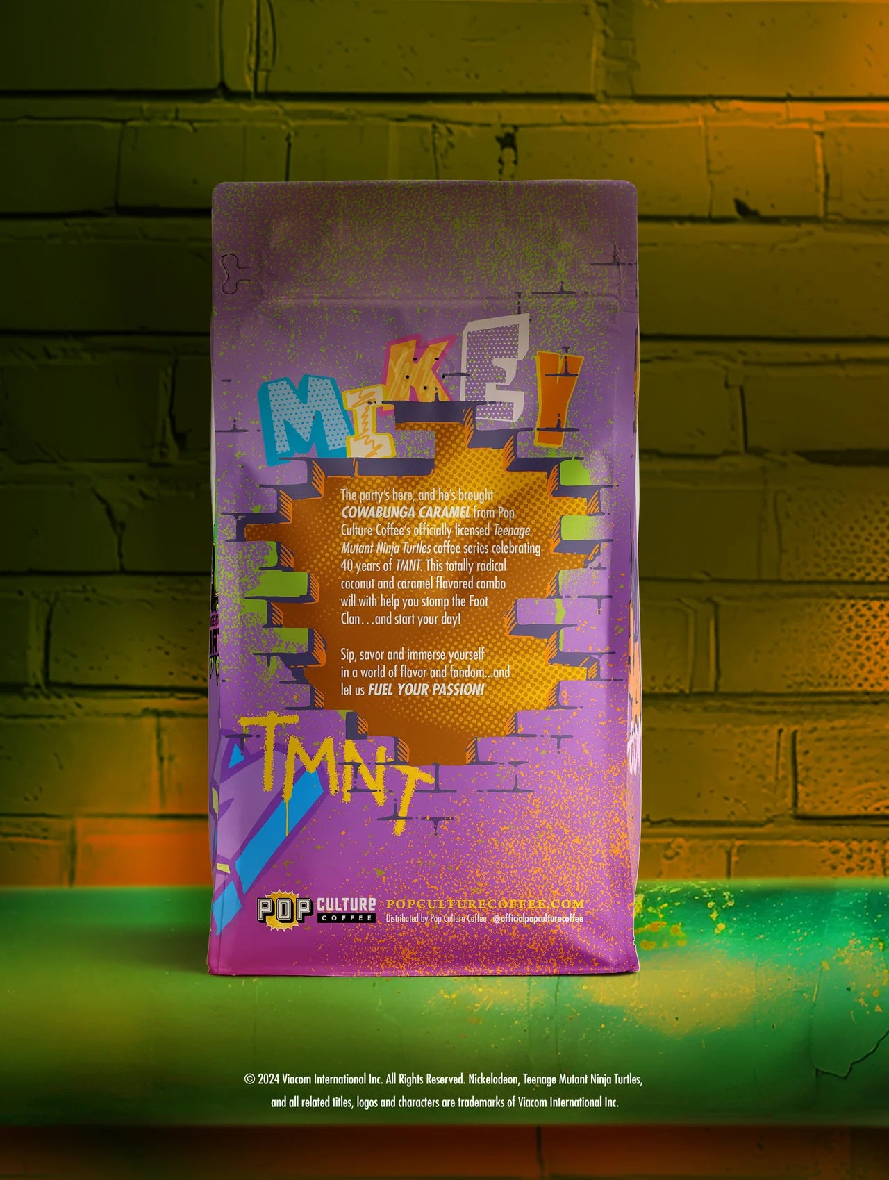 Teenage Mutant Ninja Turtles | Cowabunga Coconut Caramel Coffee (Whole Bean Coffee)