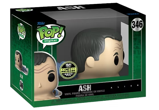 Funko Pop Digital NFT: Alien - Ash #346 LE 2200 Pcs Vinyl Figure