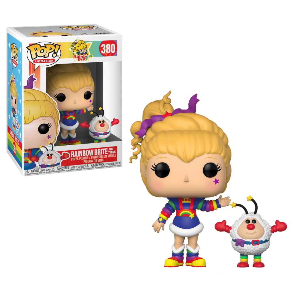Funko Pop: Animation - Rainbow Brite - Rainbow Brite and Twink Figure #380