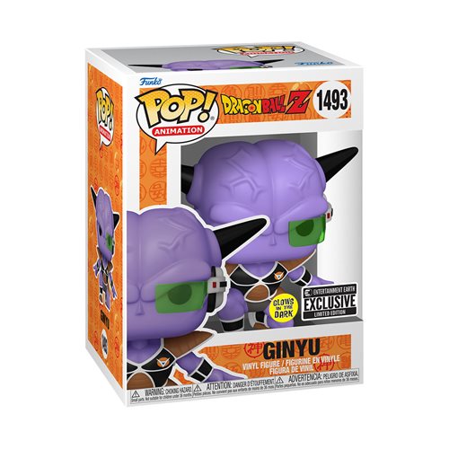 Funko Pop: Anime - Dragon Ball Z Ginyu Figure #1493 Entertainment Earth Limited Edition
