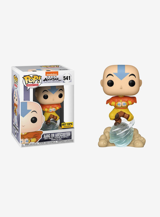 Funko Pop Animation Aang On Airscooter 551 HotTopic - NERD BLVD