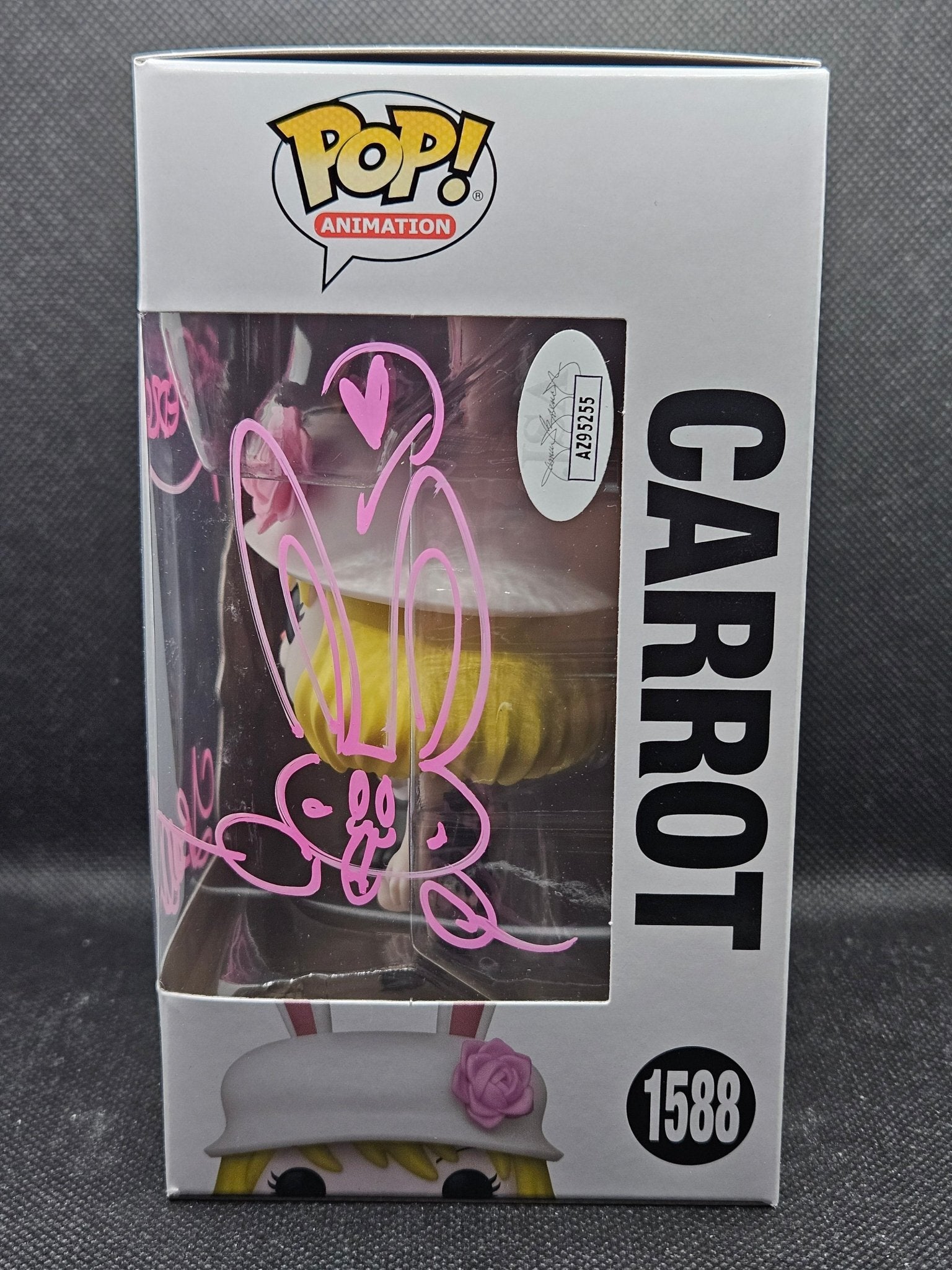 Funko Pop Anime Carrot 1558 Signed By Tia Ballard With JSA - NERD BLVD