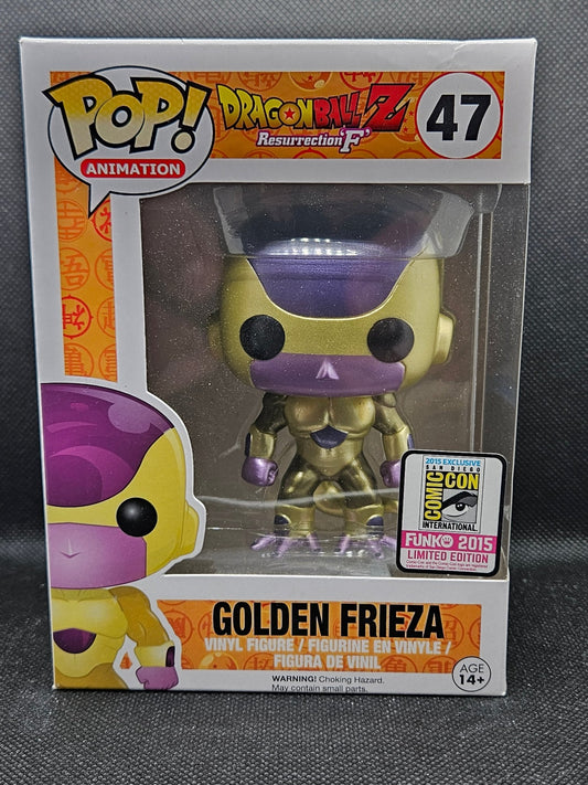Funko Pop Anime Golden Frieza 47 San Diego 2015 Exclusive - NERD BLVD