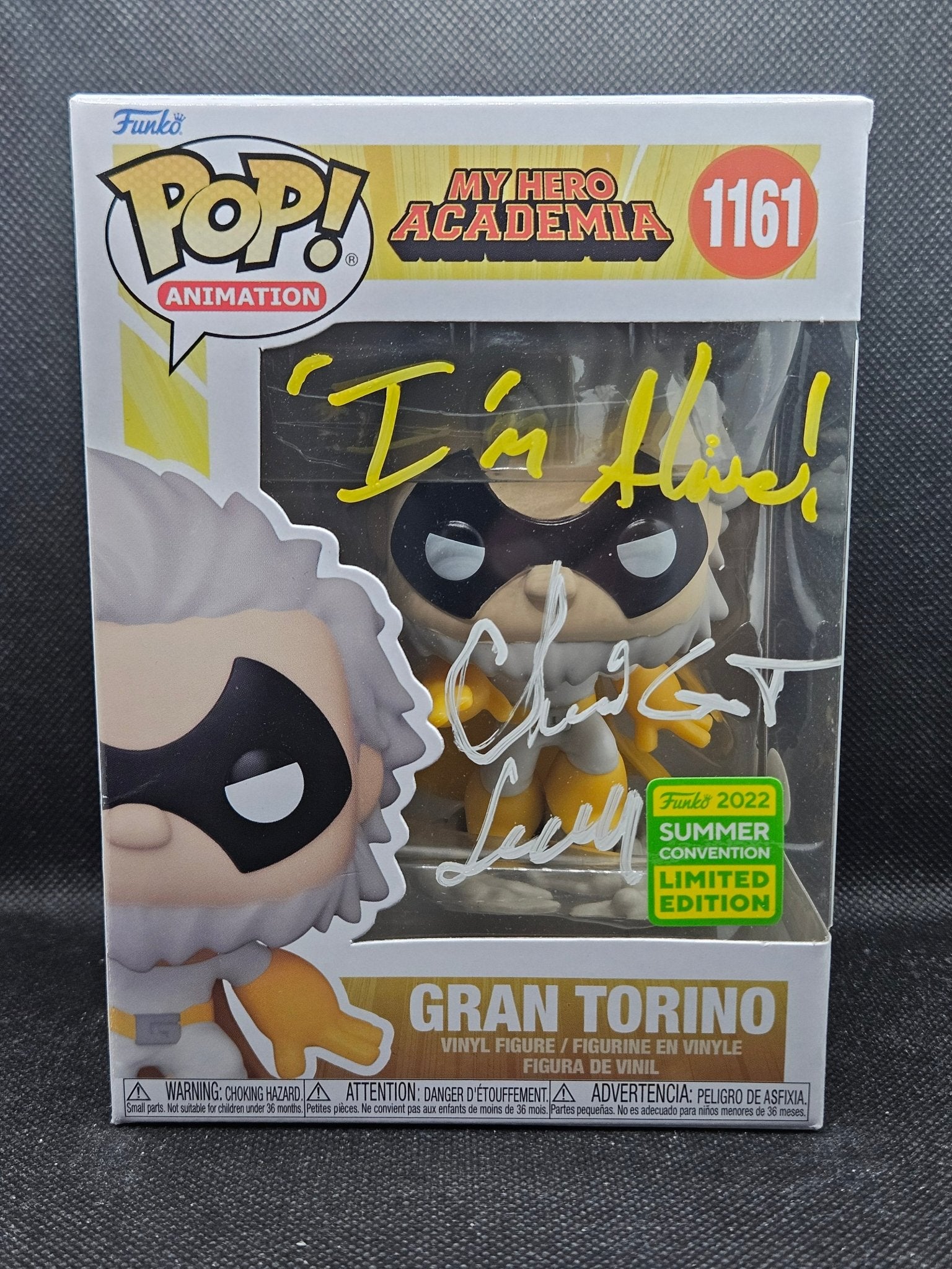 Funko Pop Anime Gran Torino 1161 Signed By Charles Campbell With JSA - NERD BLVD