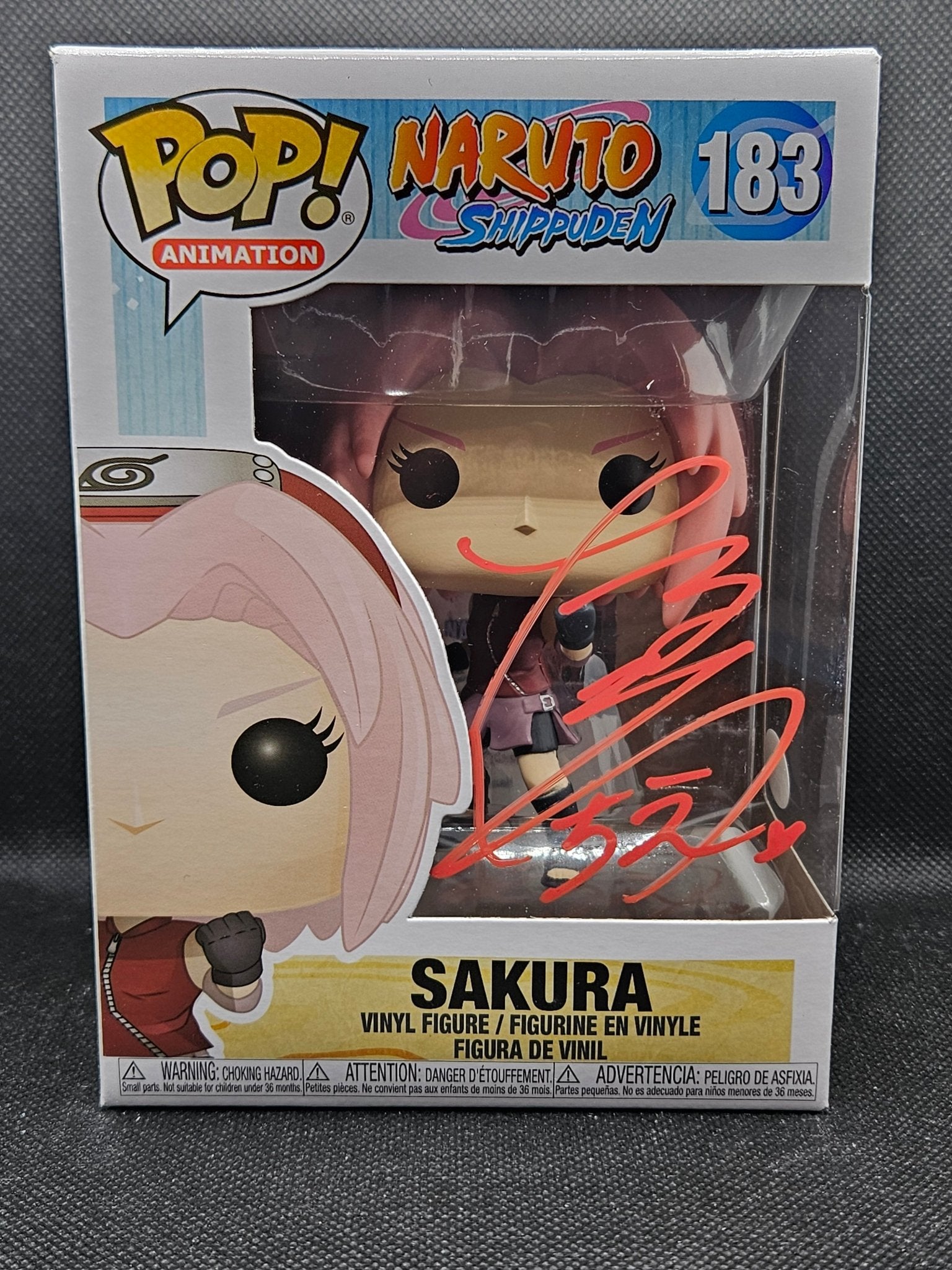 Funko Pop Anime Sakura 183 Japanese Signed By Chie Nakamura With JSA - NERD BLVD
