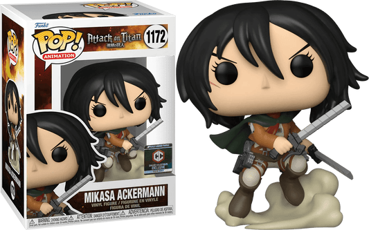 Funko POP Attack on Titan Mikasa Ackermann Chalice Exclusive 1172 - NERD BLVD