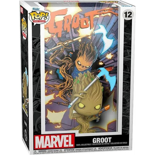 Funko POP Comic Covers Marvel Groot 12 - NERD BLVD