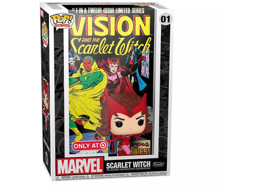 Funko POP Comic Covers Marvel Scarlet Witch 01 - NERD BLVD