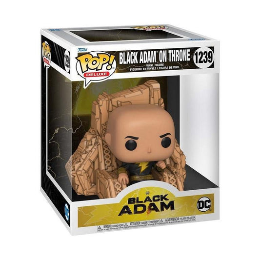 Funko POP Deluxe Black Adam On Throne 1239 - NERD BLVD