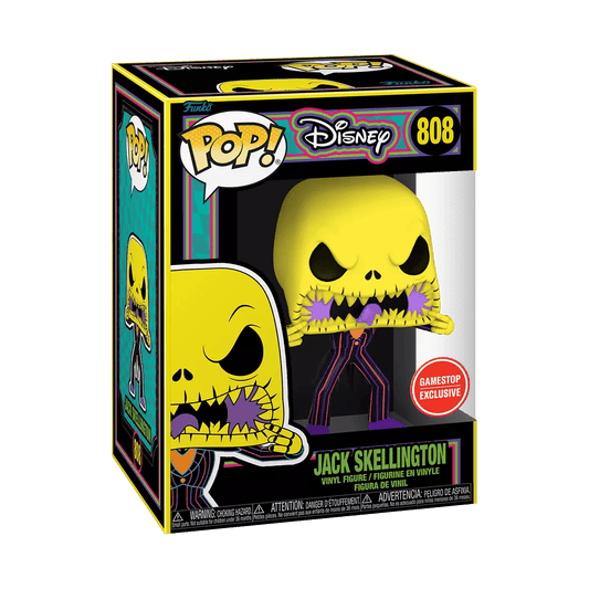 Funko POP Disney Jack Skellington GameStop Exclusive 808 - NERD BLVD