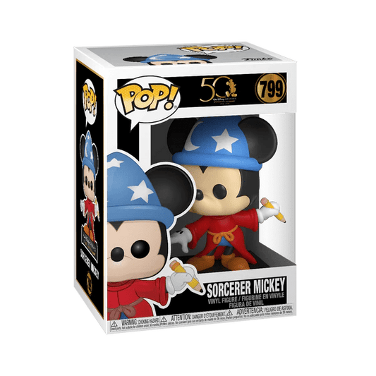 Funko POP Disney Sorcerer Mickey 799 - NERD BLVD