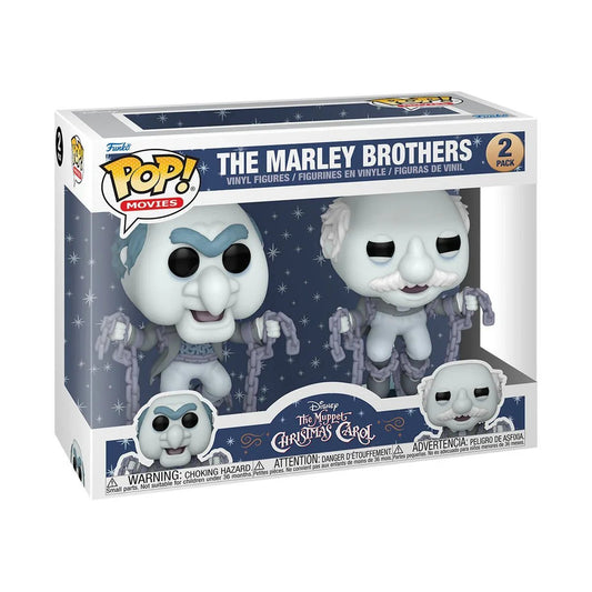 Funko POP Disney The Marley Brothers The Muppet Christmas 2 Pack - NERD BLVD