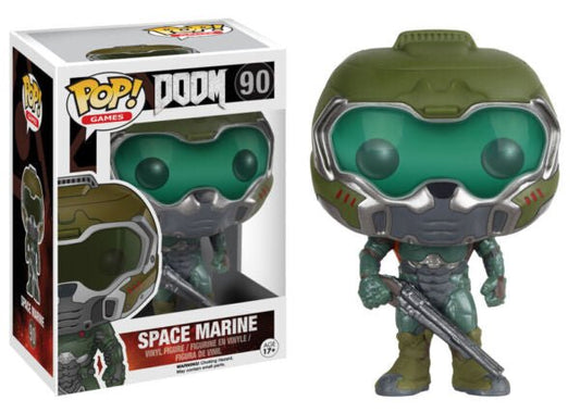 Funko POP Doom Space Marine 90 - NERD BLVD