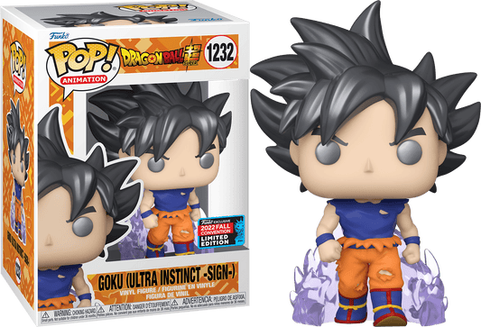 Funko POP Dragon Ball Z Goku (Ultra Instinct-Sign-) 1232 Fall convention 2022 LE - NERD BLVD