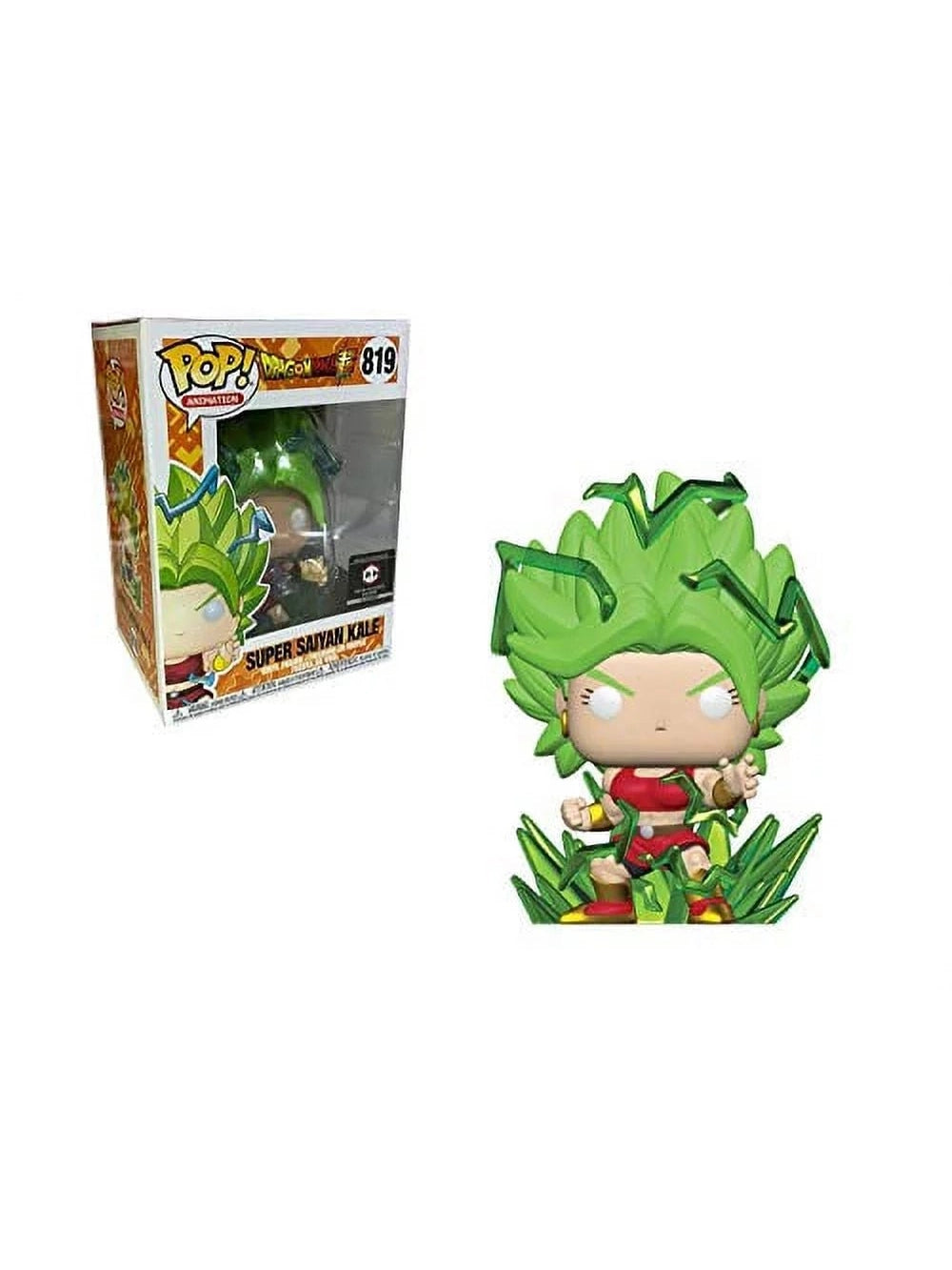 Funko POP Dragon Ball Z Super Saiyan Kale 819 CC E - NERD BLVD