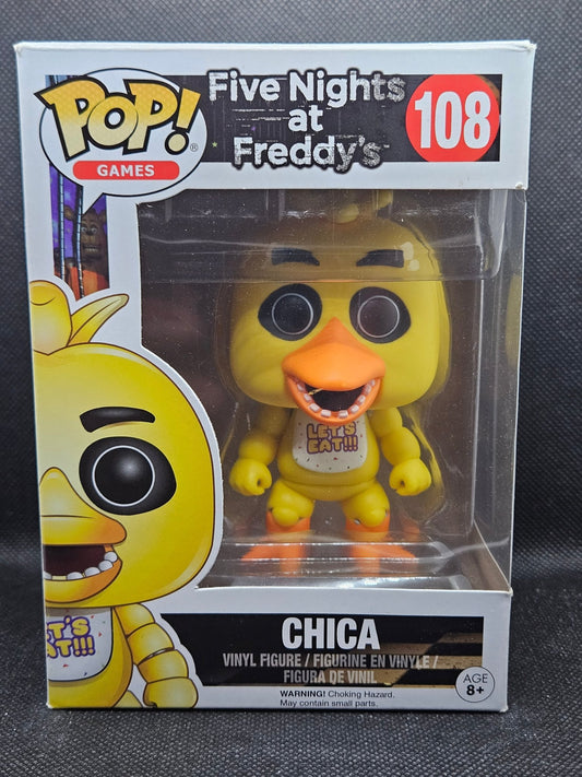 Funko Pop Games Chica 108 - NERD BLVD