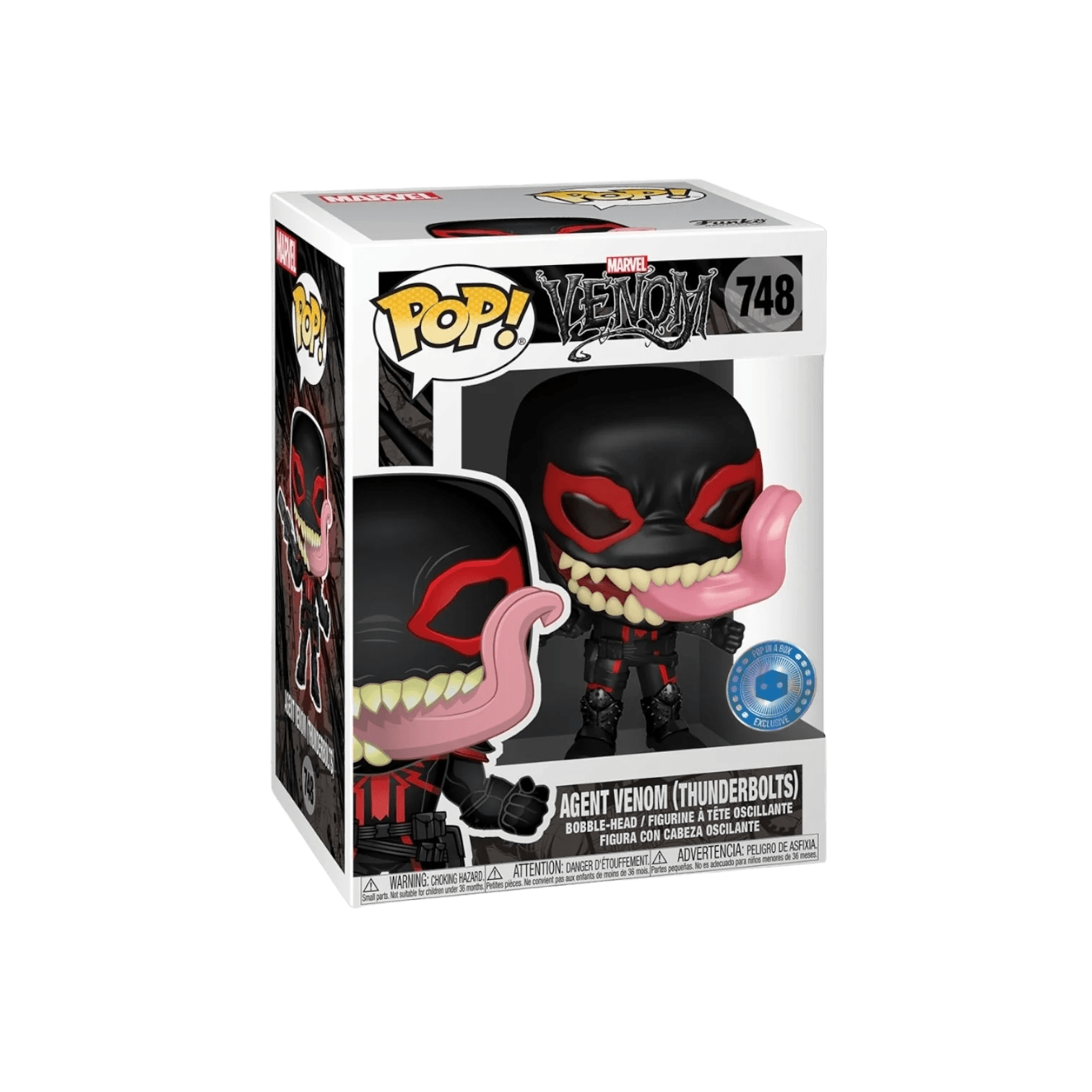 Funko POP Marvel Agent Venom Thunderbolts Pop In A Box Exclusive 748 - NERD BLVD