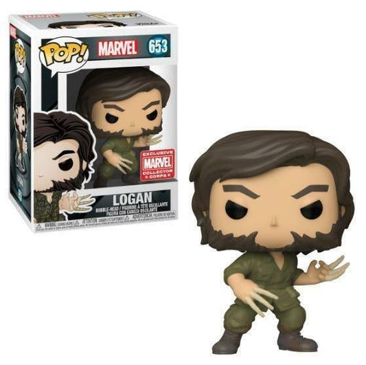 Funko POP Marvel Logan Exclusive 653 - NERD BLVD