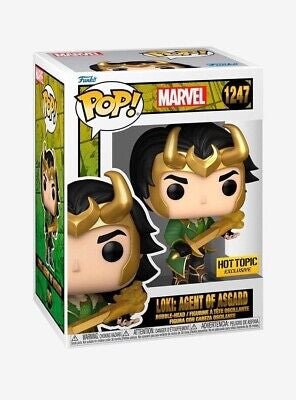Funko POP Marvel Loki Agent of Asgard Hot Topic Exclusive 1247 - NERD BLVD