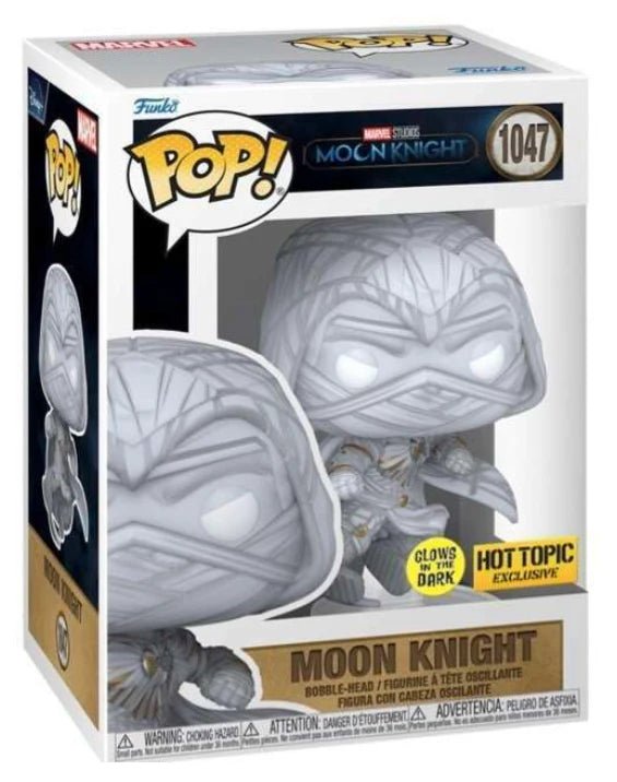 Funko Pop Marvel Moon Knight GITD Hot Topic Exclusive 1047 - NERD BLVD
