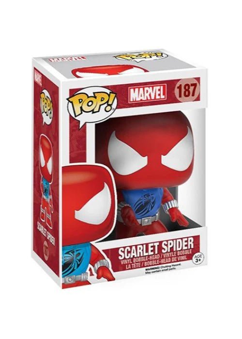 Funko POP Marvel Scarlet Spider 187 Walgreens Exclusive - NERD BLVD
